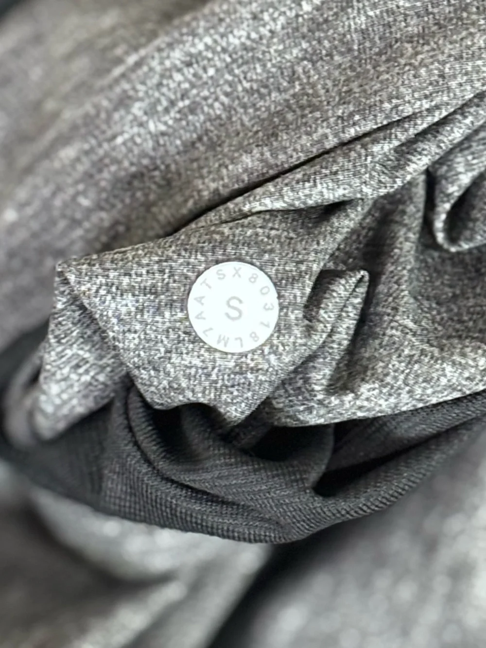 Lululemon Lined Training Shorts Gray Stretch Athletic Performance Size S